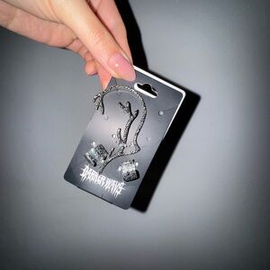 darker wavs textured organic metal ear cuff set